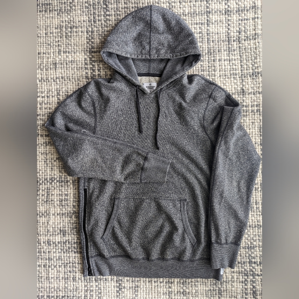 Reigning Champ Slim Heavyweight Terry Hoodie with Side Zip - Medium